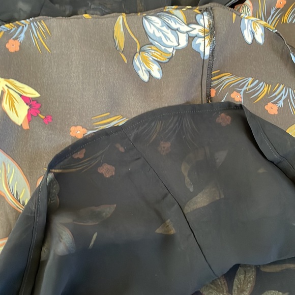 NWT ⭐️HP⭐️ willow & clay Floral MIDI Dress 3/4 Sleeves - M - Picture 11 of 12